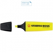 1 Stück STABILO - Textmarker STABILO Boss gelb