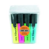 1 Pack &agrave; 4 EDDING - Textmarker Edding 345...