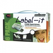 1 Schachtel  Speicher-Karten DISK2GO USB-Stick LABEL-IT 2GB