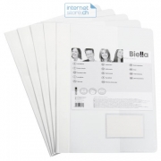 1 Beutel &agrave; 5 Schnellhefter - Kunststoff Biella...