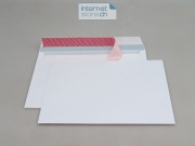 Couvert / Kuvert B4 Haftklebe ohne Fenster weiss 120g/m2...
