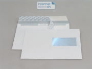 1\'000 Couvert / Kuvert C5 Haftklebe Fenster rechts...