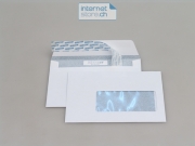 1\'000 Couvert / Kuvert C6 Haftklebe Fenster rechts...