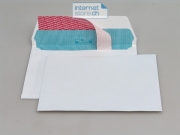 1\'000 Couvert / Kuvert B5 Seitenfalter Haftklebe...