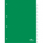1 St&uuml;ck  Zahlen-Register DURABLE Register 1-12...