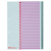 1 St&uuml;ck  Zahlen-Register Register Index A4 1-31...