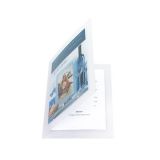 1 St�ck  Menukarten Menukartenh�llen 2tlg.A4 trans