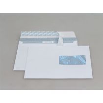 Couvert / Kuvert C5 Haftklebe Fenster rechts weiss...