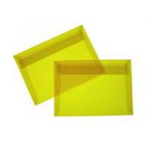 Transparente Couverts C5 ohne Fenster transparent gelb...