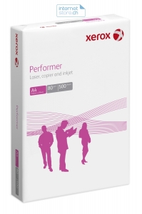 100\'000 Blatt Papier Xerox  Kopierpapier PERFORMER A4 weiss 80g/m2