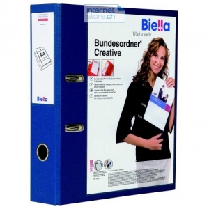 1 St�ck  BIELLA - BUNDESORDNER CREATIVE A4 Bundesordner Creat.7cm...