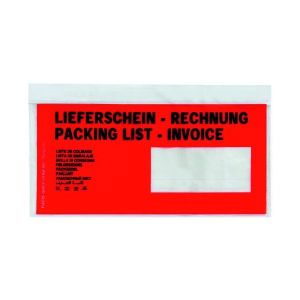 1 Schachtel � 250 Aufklebeh�llen f�r Versandpapiere MP...
