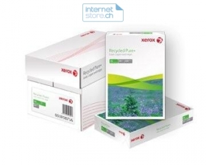 2\'500 Blatt Papier Xerox  Kopierpapier RECYCLED PURE+ A4 recycling 80g/m2