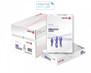 2\'500 Blatt Papier Xerox  Kopierpapier PREMIER ECF A4 weiss 80g/m2