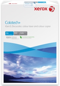 2\'000 Blatt Papier Xerox  Kopierpapier COLOTECH + A3 weiss 100g/m2