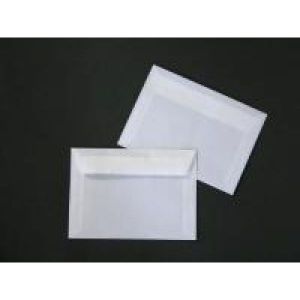 Transparente Couverts C6 ohne Fenster transparent milchig 110g/m2 (500...