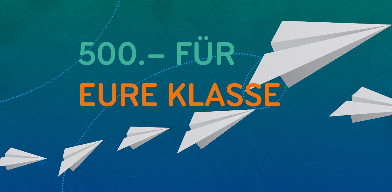 Plakat Papierflieger-Wettbewerb