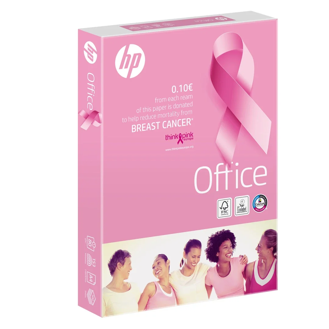Ein Pack HP Pink Ream stehend