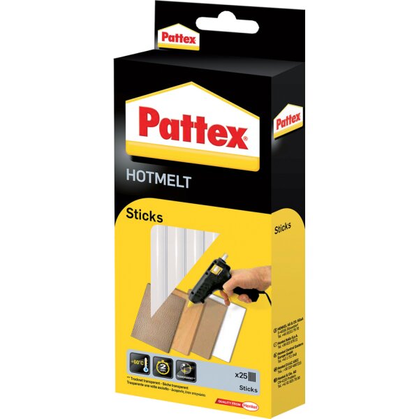Pattex Heissklebepatrone HOT STICKS, rund, 1 kg, transparent