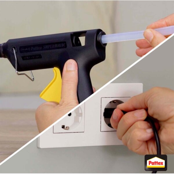 Pattex Heissklebepatrone HOT STICKS, rund, 1 kg, transparent