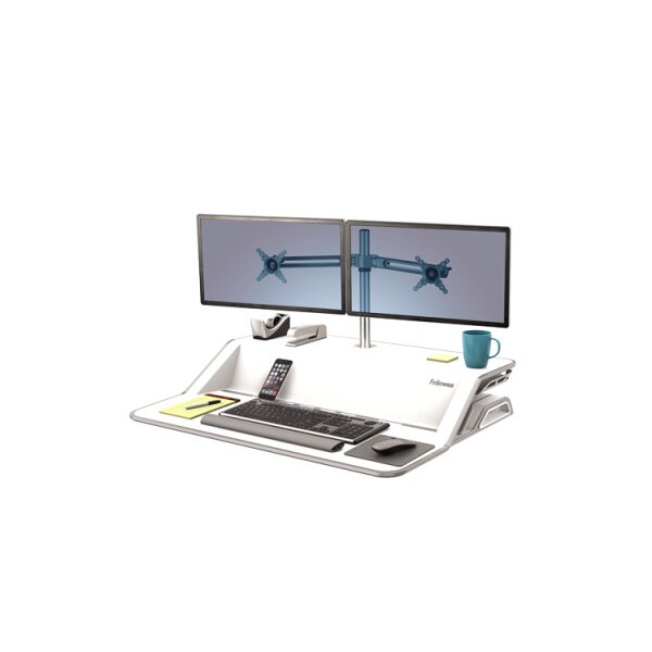 FELLOWES Bras porte double Kit 8042901 pour Lotus Workstation