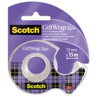 Scotch Ruban adhésif pour cadeau GiftWrap Tape,...