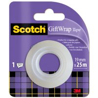 Scotch Ruban adhésif pour cadeau GiftWrap Tape,...