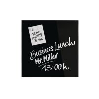 MAGNETOPLAN Design-Glasboard 400x400mm 13401012 noir,...