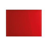 MAGNETOPLAN Design-Glasboard 800x600mm 13403006 rouge,...