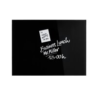 MAGNETOPLAN Design-Glasboard 800x600mm 13403012 noir,...