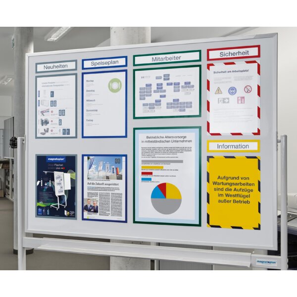 magnetoplan Cadre daffichage magnétique magnetofix TOPSIGN