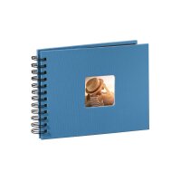 HAMA Spiralalbum Fine Art 24x17cm 113677 azur 25 Blatt
