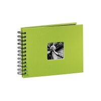 HAMA Spiralalbum Fine Art 113676 240x170mm, kiwi 25 Blatt
