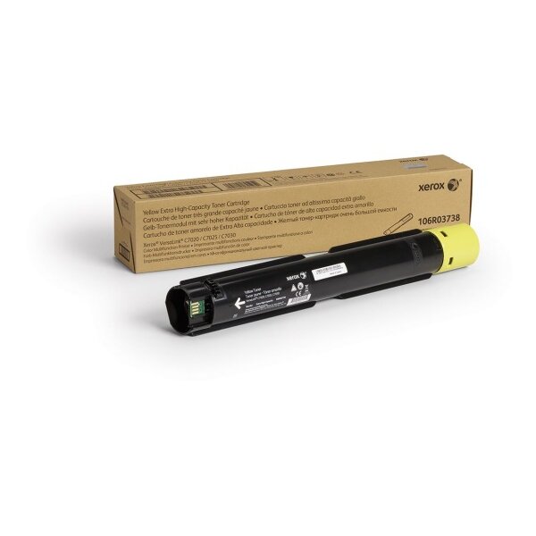 XEROX Cartouche toner EHC yellow 106R03738 VersaLink C7020 16500 p.