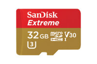 SANDISK Extreme microSDHC 32GB 80090 SDSQXAF-032G-GN6MA...