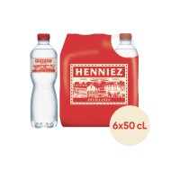 HENNIEZ rouge, gazéifié 7910100 50 cl, 6 pcs.