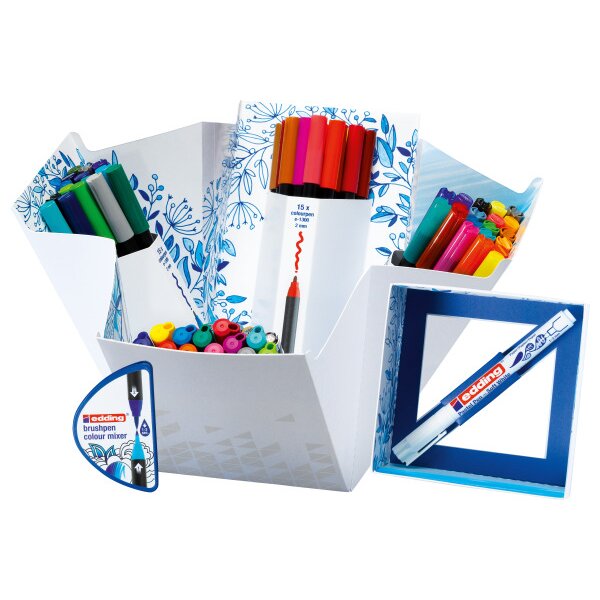 EDDING Brushpen 1340 Color Happy Box 3275 69 pcs.