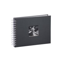 HAMA Spiralalbum Fine Art 2111 240x170mm,grau 25 Blatt,...