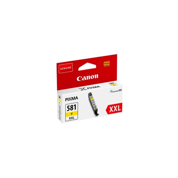 CANON Cartouche dencre XXL yellow CLI-581 Pixma TS6150/TS8150 11.7ml