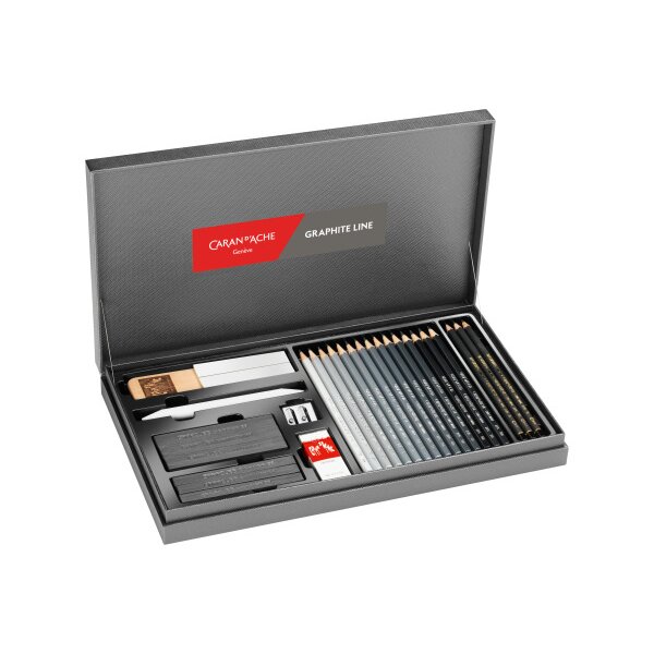 CARAN DACHE Graphite Line Gift Box Set 3000.415 ass.