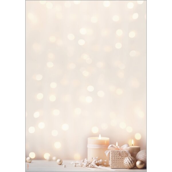 sigel Papier à motif de Noël Winter Flair, A4, 90g/m2