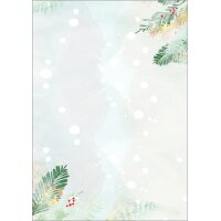 sigel Papier à motif de Noël Winter Flair, A4, 90g/m2