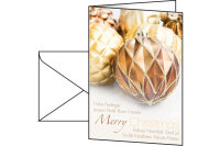 SIGEL Karten Couverts A6 5 DS052 W Fancy Christmas, 220g...