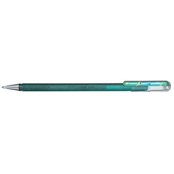 Pentel Hybrid Gel-Tintenroller "Dual Pen", blau gr&uuml;n