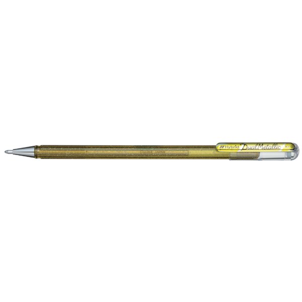 Pentel Hybrid Gel-Tintenroller "Dual Pen", gold