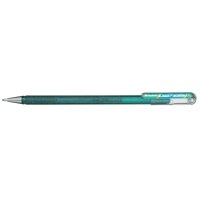 Pentel Hybrid Stylo roller encre gel Dual Pen, argent