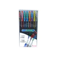 PENTEL Roller Hybrid Dual Metallic K110D-8X 8 Farben 1.0mm