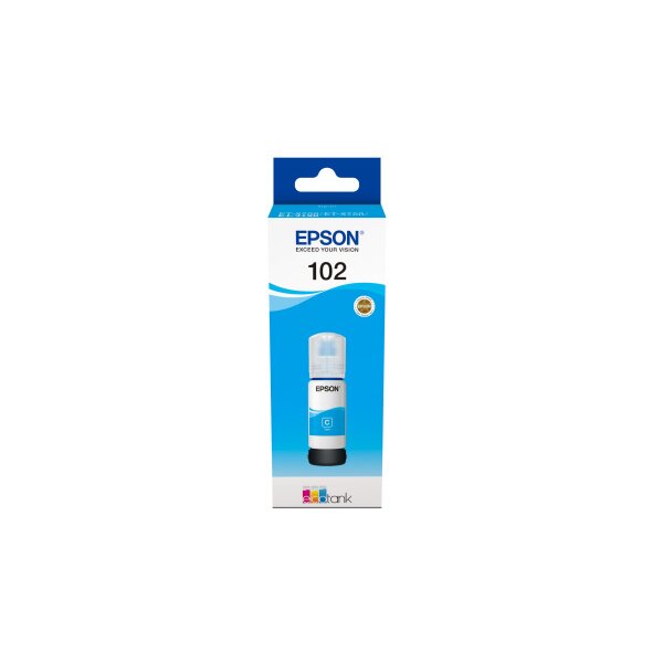 EPSON Bouteille dencre 102 cyan T03R240 EcoTank ET-2700 6000 pages