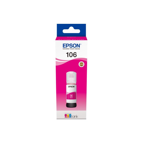 EPSON Bouteille dencre 106 magenta T00R340 EcoTank ET-7700 5000 pages