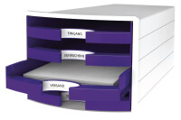 HAN Système de tiroirs Impuls 1013-57 violet 4 comp.